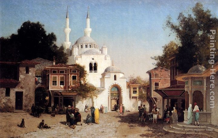 Fabius Germain Brest Outside The Mosque